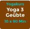 Yogakurs Yoga 3 Geübte 10 x 90 Min