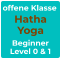 offene Klasse Hatha Yoga Beginner Level 0 & 1